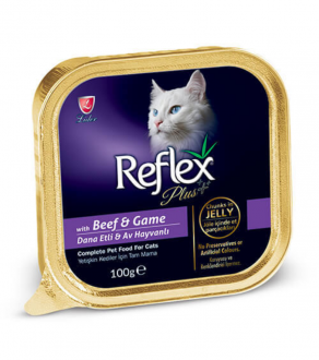 Reflex Plus Dana Etli ve Av Hayvanlı 100 gr Kedi Maması kullananlar yorumlar